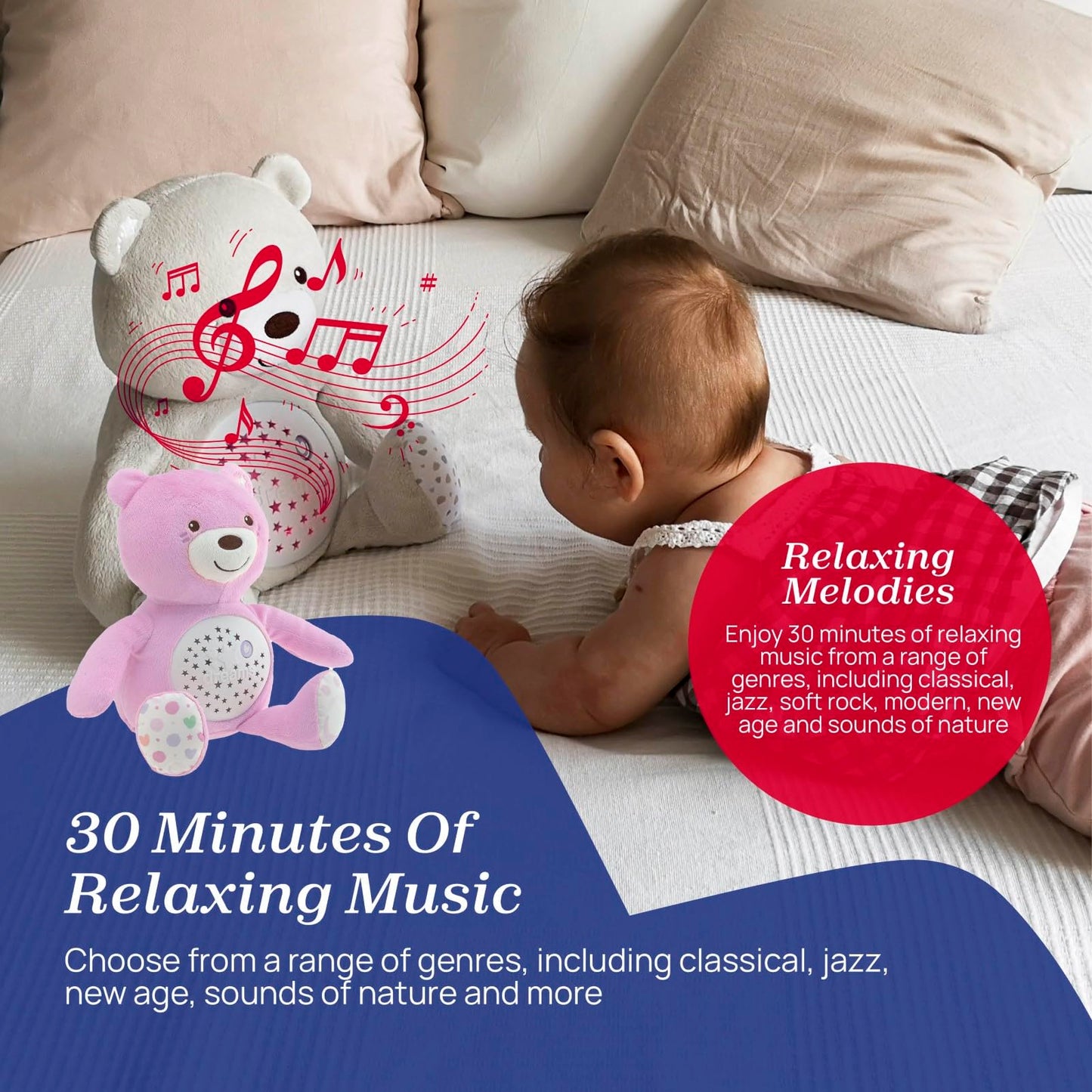 Chicco First Dreams - Mouton Berceur Musical avec Veilleuse Lumineuse 🌙