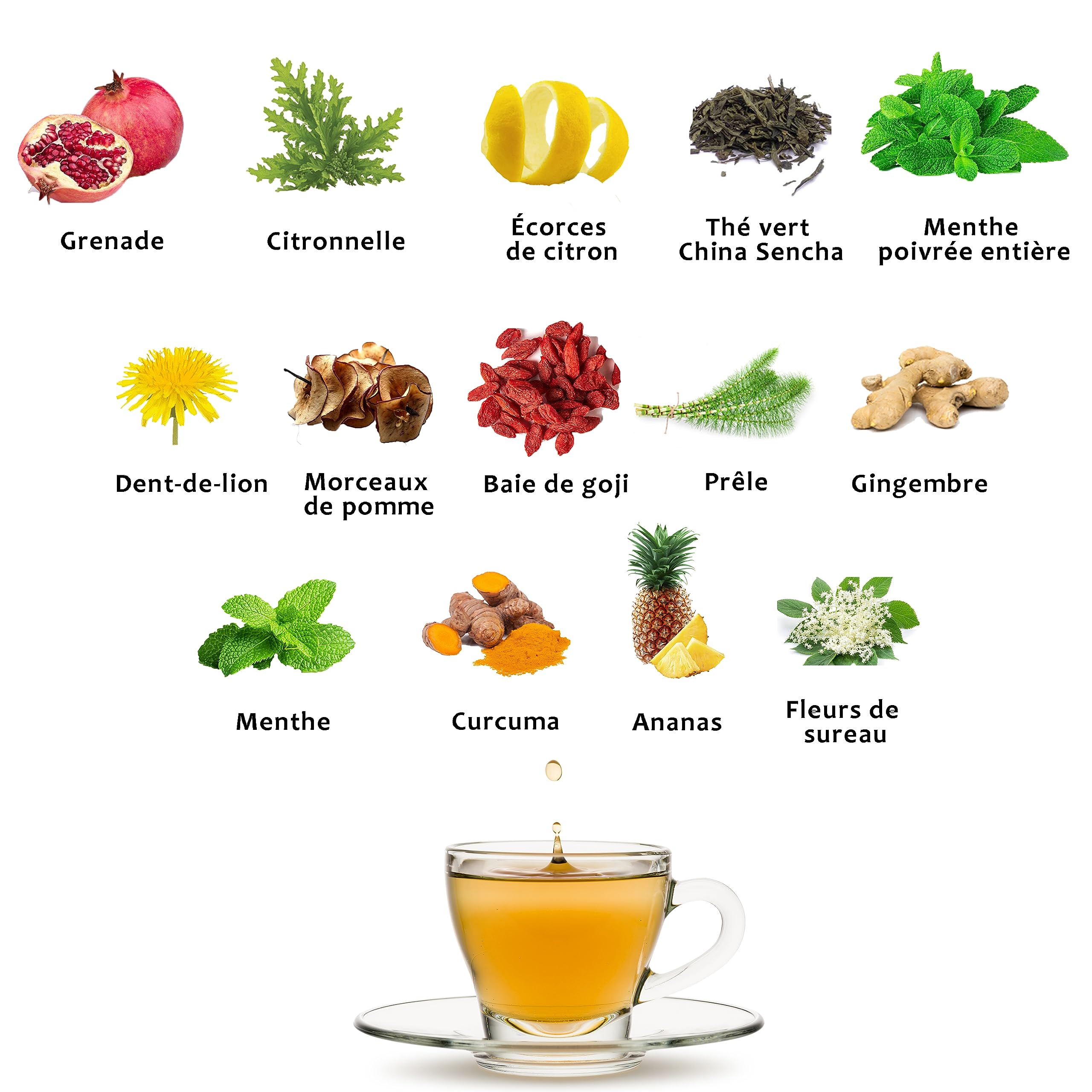 Tisane Relaxante et Anti-Stress – L'Art de la Détente 🧘🏽‍♀️100G