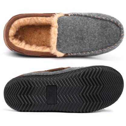 Chaussons Mocassins pour Homme | Mousse à Mémoire de Forme