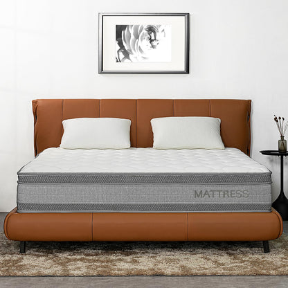 Matelas  Hybride à Ressorts Ensachés et Mémoire de Forme