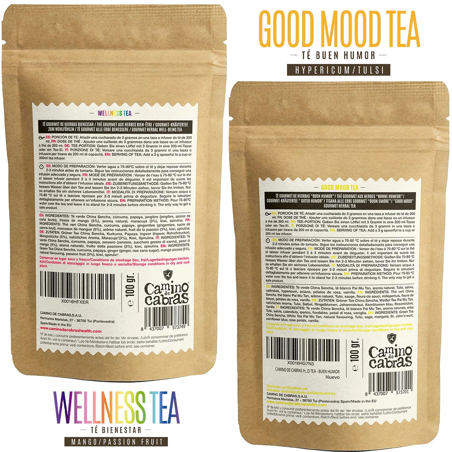 Tisane Relaxante et Anti-Stress – L'Art de la Détente 🧘🏽‍♀️100G