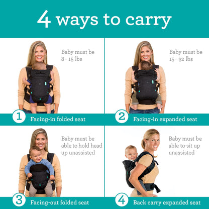Porte‑Bébé 4‑en‑1 Ergonomique Flip Advanced