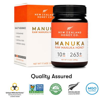 Miel de Manuka MGO 263+ / UMF 10+ | Bien-être Naturel et Vitalité