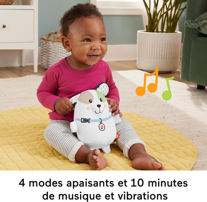 Fisher-Price Ma Loutre Câlins Bonne Nuit – Peluche Veilleuse Musicale pour Bébé