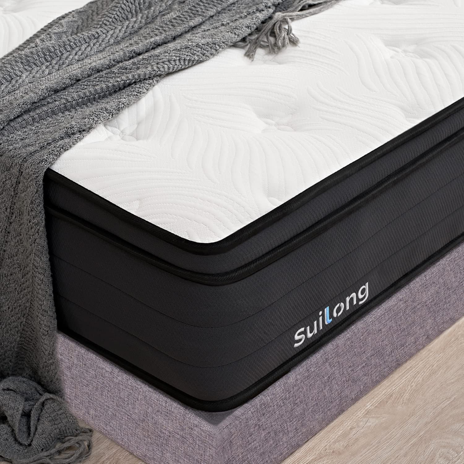 Matelas Hybride | Ressorts Ensachés et Mémoire de Forme