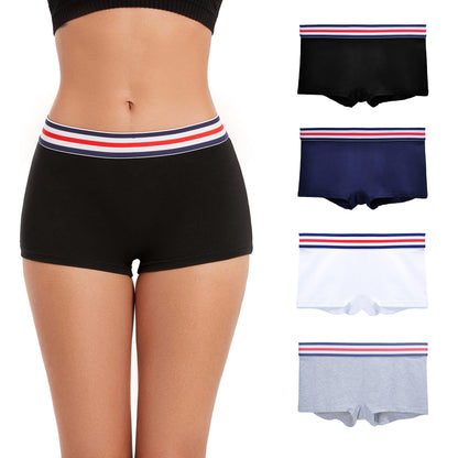 Pack de 4 Culottes Boxer Shorty pour Femme