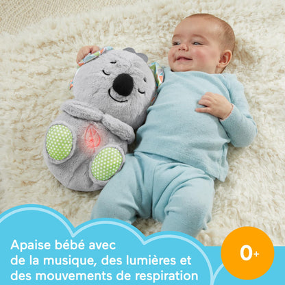 Fisher-Price Ma Loutre Câlins Bonne Nuit – Peluche Veilleuse Musicale pour Bébé