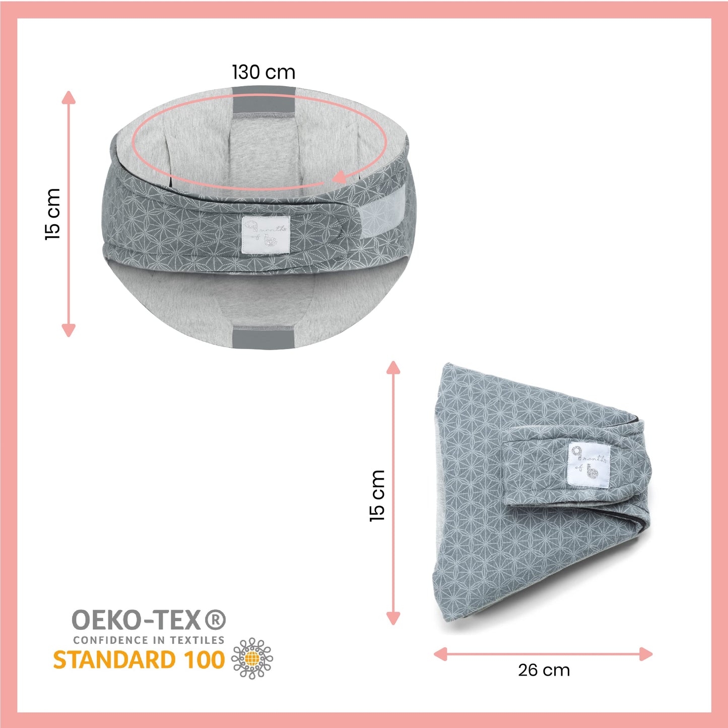 Ceinture  pour le Confort du Sommeil de la Femme Enceinte