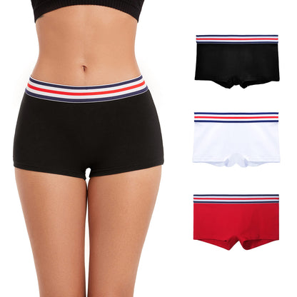 Pack de 4 Culottes Boxer Shorty pour Femme