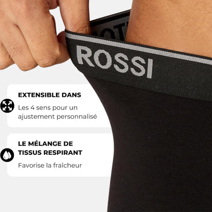 Lot de 12 Boxers Ajustés pour Hommes