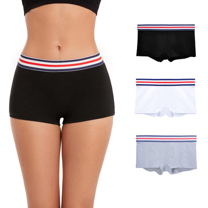 Pack de 4 Culottes Boxer Shorty pour Femme