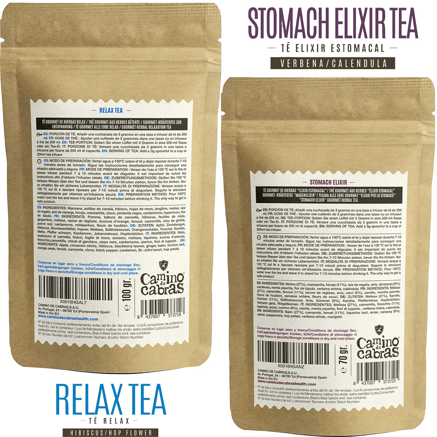Tisane Relaxante et Anti-Stress – L'Art de la Détente 🧘🏽‍♀️100G