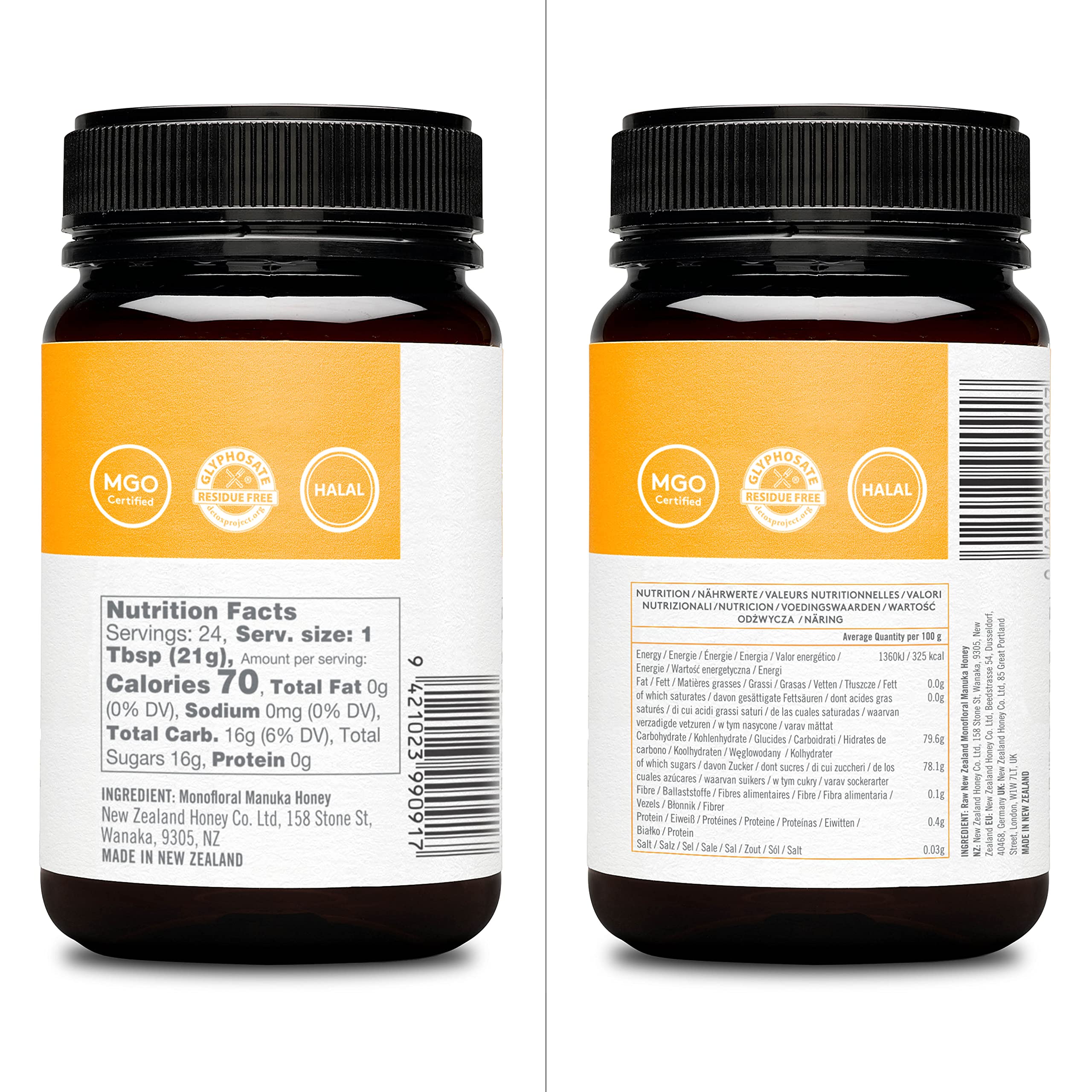 Miel de Manuka MGO 263+ / UMF 10+ | Bien-être Naturel et Vitalité